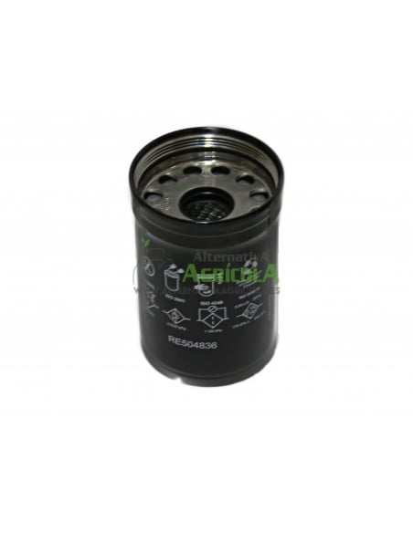 Filtro de Aceite Motor Original John Deere  Ø93mm y Altura 155mm Rosca M92x2.5