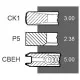 Juego de 3 Segmentos para Pistón de 102mm Ø