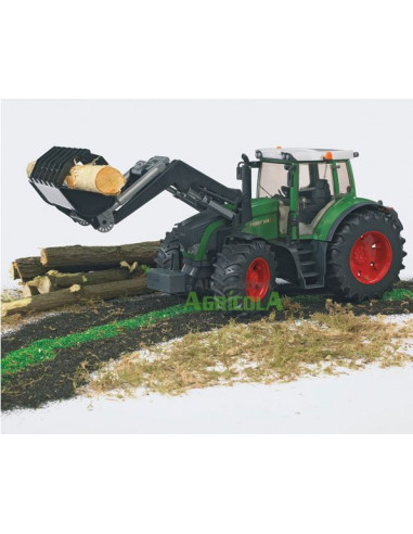 Tractor de juguete FENDT 936 Vario con pala escala 1:16