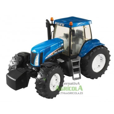 Tractor de juguete NEW HOLLAND T8040 escala 1:16