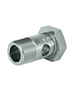 Tornillo racord 3/8" para hidráulica