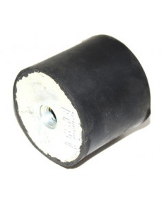 Soporte Taco Silentblock Hembra/Hembra Ø40x40