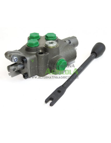 Distribuidor hidráulico Roquet  1 palanca doble efecto 3/8" para John Deere