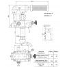 Bomba Hidraulica manual 25cc simple efecto con depósito de 3 litros