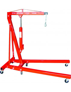 Pluma hidráulica taller 2 toneladas