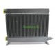 Radiador para  enfriar hasta 200 Litros  aceite hidráulico con electroventilador 12V