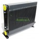 Radiador para  enfriar hasta 200 Litros  aceite hidráulico con electroventilador 12V
