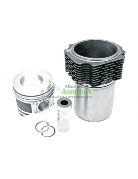 Equipo de Motor para Tractores Refrigerados por Aire Ø105 Pistón y Ø35 Bulón.