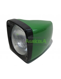 Faro Delantero Izquierdo John Deere serie 30-35-40 con cerquillo metálico