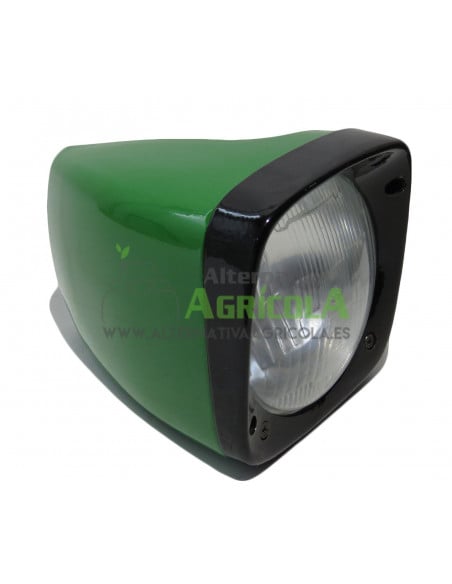 Faro Delantero Derecho John Deere serie 30-35-40 con cerquillo metálico