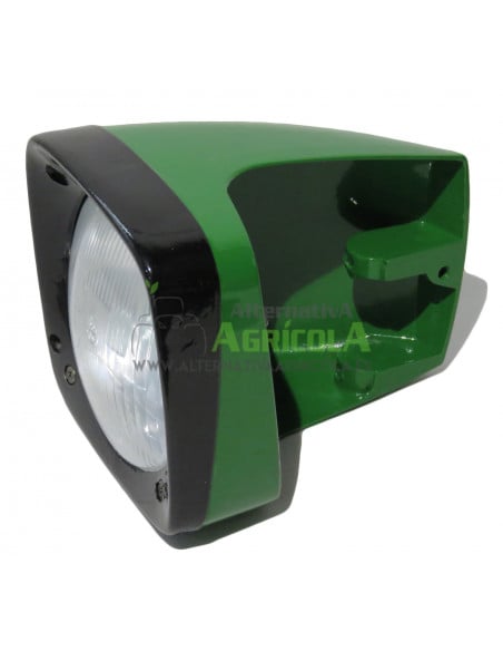 Faro Delantero Derecho John Deere serie 30-35-40 con cerquillo metálico