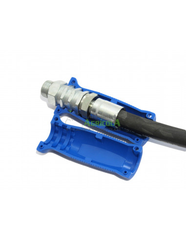 Mango Plástico Azul para Enchufe Rápido Hidráulico de 1/2"
