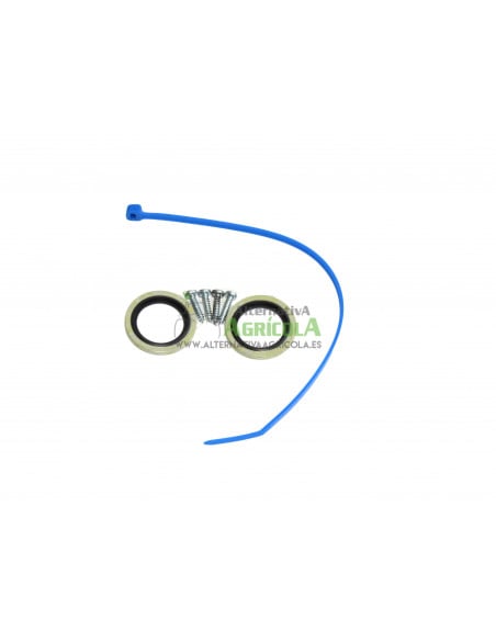 Mango Plástico Azul para Enchufe Rápido Hidráulico de 1/2"