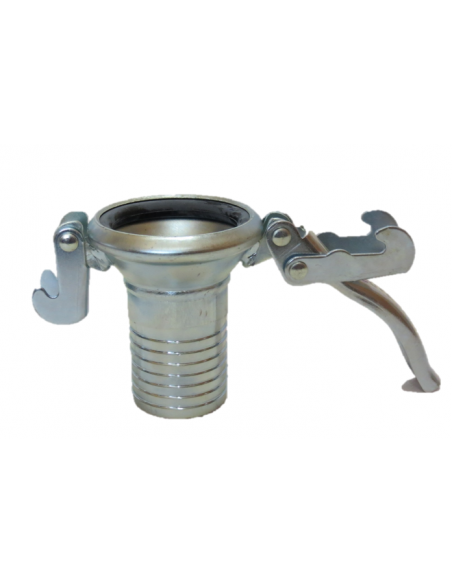 Enganche enlace para cuba hembra para tubo de 150mm