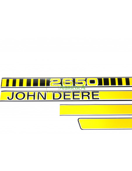 Juego de Pegatinas John Deere 2650