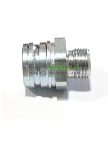 Enchufe freno remolque macho rosca macho 1/2"
