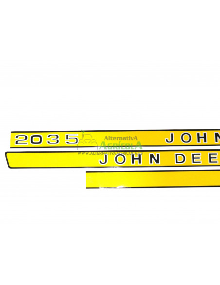 Juego de Pegatinas John Deere 2035