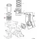 Juego de Juntas de Camisa para Tractores John Deere, Renault y Claas AR65507