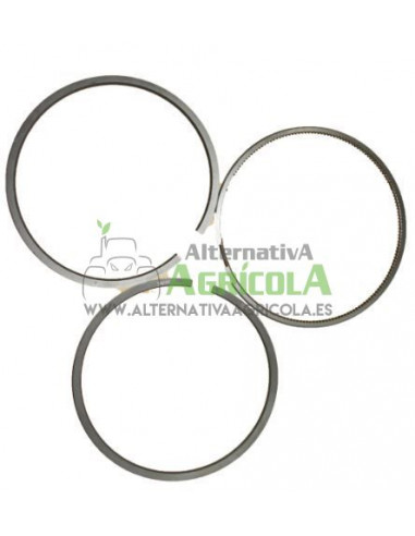 Juego de 3 Segmentos para Pistón de Ø 106,50 mm para Tractores John Deere y Renault/Claas RE66820