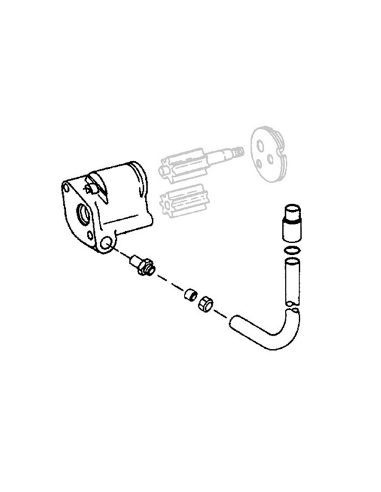 Bomba aceite motor John Deere RE51497