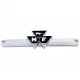 Emblema plástico frontal logo Massey Fergsuson
