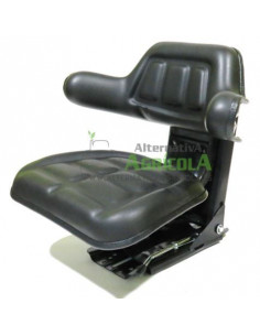 Asiento base plana universal Negro para tractor en Sky