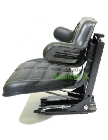 Asiento base plana universal Negro para tractor en Sky
