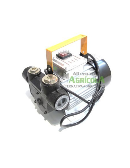Bomba trasvase gasoil eléctrica 220v 60 litros/minuto con accesorios