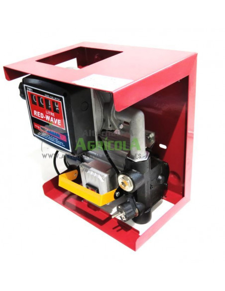 Kit trasvase gasoil 220v 60 l/min con contador, pistola automática y mangueras