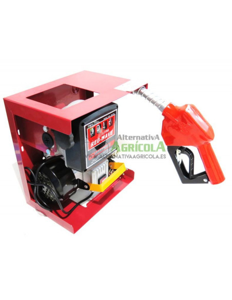 Kit trasvase gasoil 220v 60 l/min con contador, pistola automática y mangueras