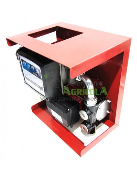 Kit trasvase gasoil 220v 40 l/min con contador, pistola automática y mangueras