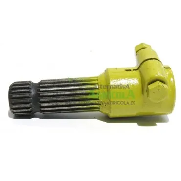 Adaptador Hembra 1"3/8 (Ø35) Z6 Macho 1"3/8 (Ø35) Z20 transmisiones toma fuerza
