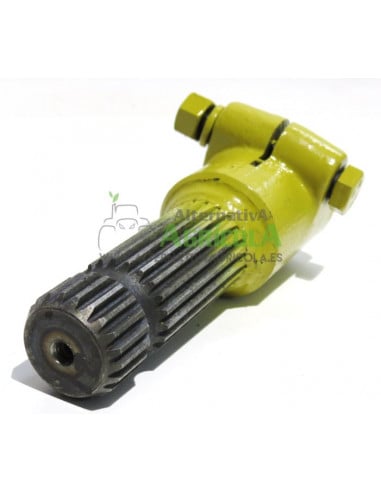 Adaptador Hembra 1"3/8 (Ø35) Z6 Macho 1"3/8 (Ø35) Z20 transmisiones toma fuerza