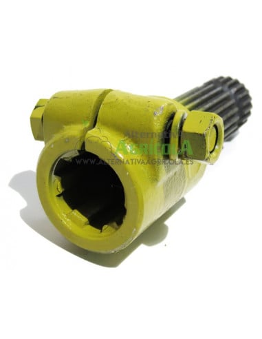 Adaptador Hembra 1"3/8 (Ø35) Z6 Macho 1"3/8 (Ø35) Z20 transmisiones toma fuerza
