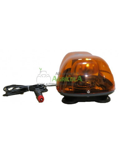 Rotativo magnético doble dual 24v con lamparas H1