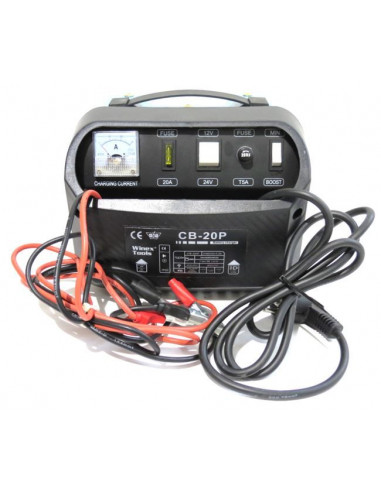 Cargador de batería  12/24V 20 amperios carga rápida