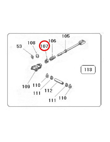 Casquillo Biela Hierro segadora BCS