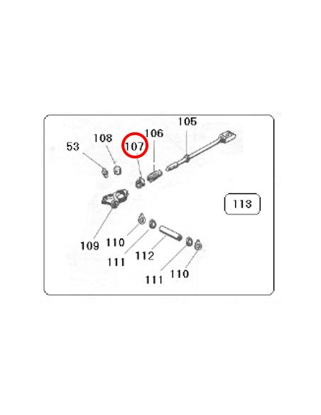Casquillo Biela Hierro segadora BCS