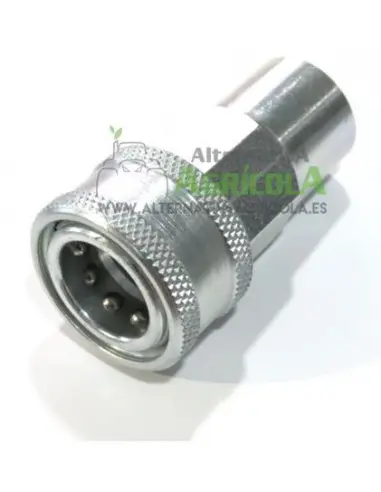 Enchufe hidráulico rápido hembra punzón de 3/8" (17mm)