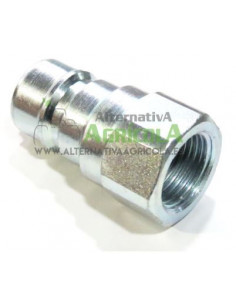 Enchufe hidráulico rápido macho punzón de 3/8" (17mm)