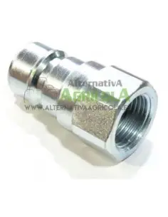 Enchufe hidráulico rápido macho punzón de 3/8" (17mm)