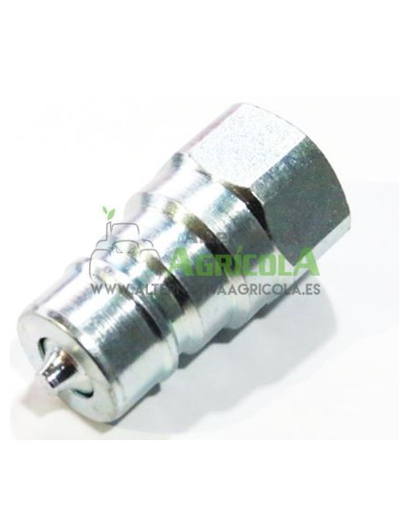 Enchufe hidráulico rápido macho punzón de 3/8" (17mm)