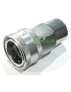Enchufe hidráulico rápido hembra punzón de 3/4" (27mm)