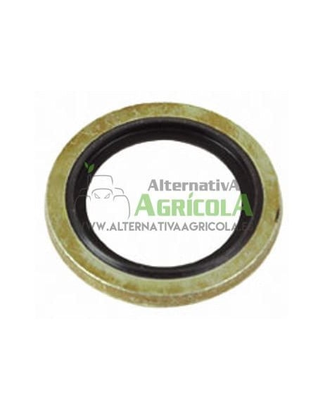 Arandela metalgoma 1/4" (13mm) para hidráulica 