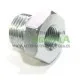 Tapón reductor alta presión hidráulica hembra 1/4" macho 1/2"