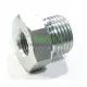 Tapón reductor alta presión hidráulica hembra 1/4" macho 1/2"