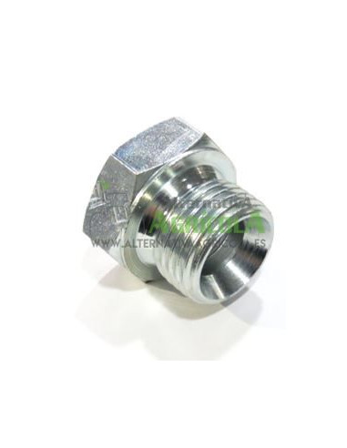 Tapón reductor alta presión hidráulica hembra 1/2" macho 3/4"