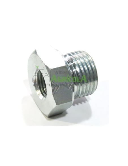 Tapón reductor alta presión hidráulica hembra 1" macho 1"1/4