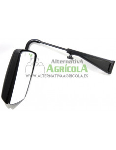 Espejo retrovisor 380 x 200 mm con soporte telescópico Izquierdo