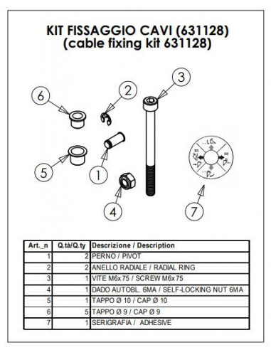 Mando Joystick  2 pulsadores con palanca 4 funciones para sirgas de cable
